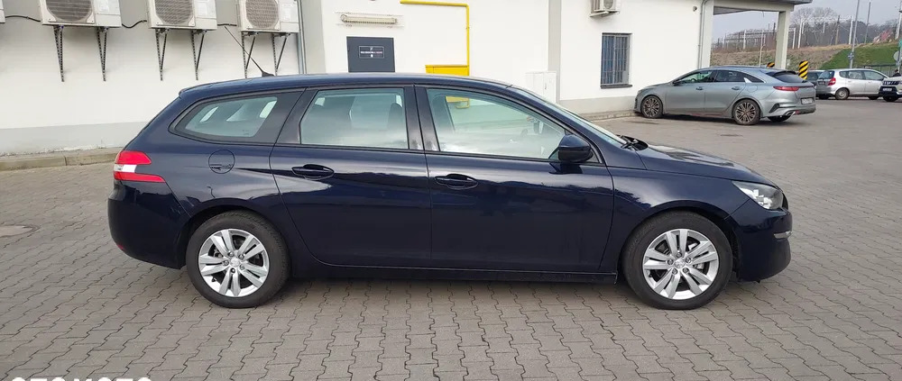 peugeot Peugeot 308 cena 27400 przebieg: 217000, rok produkcji 2015 z Police